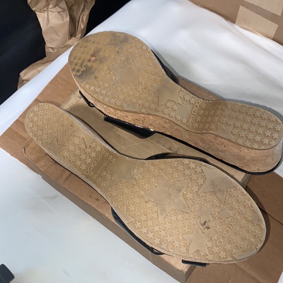 Jimmy Choo Wedges 40.5 - Picture 7 of 9